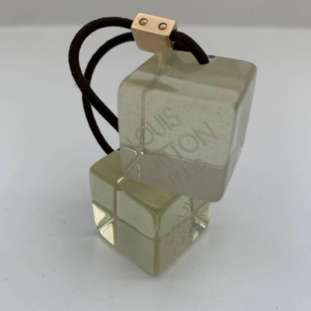 Louis Vuitton LV vintage authentic clear hair cubes - Picture 4 of 5